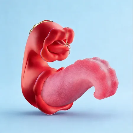 Rose Tongue Fusion Vibrator